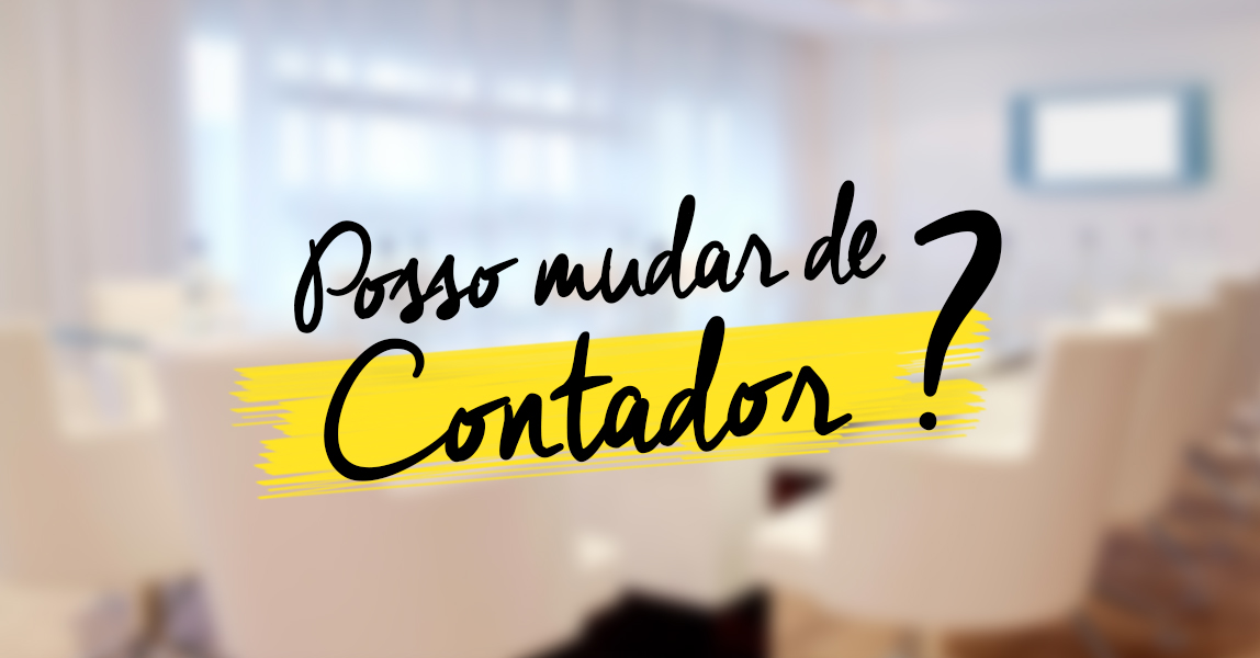 posso mudar de contador