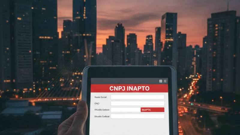 CNPJ Inapto em SP: Por Que Baixar o Documento Agora é Essencial (e Custa Apenas R$397)!